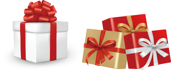 Transparent Gift Birthday Christmas Tree Box Ribbon for Christmas