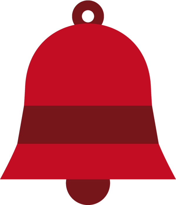 Transparent christmas Bell Red Clothing for Jingle Bells for Christmas