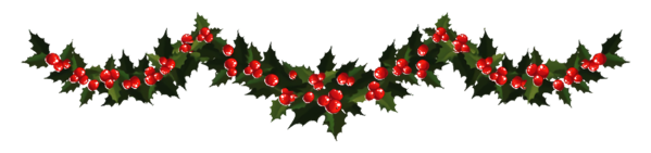 Transparent christmas Holly Christmas decoration Plant for Holly for Christmas
