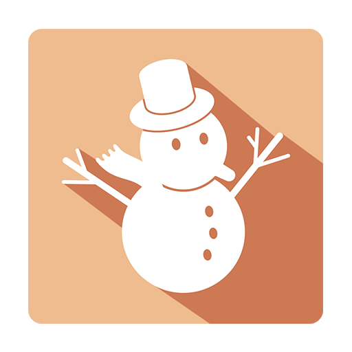 Transparent Christmas Snowman Snowflake for Christmas