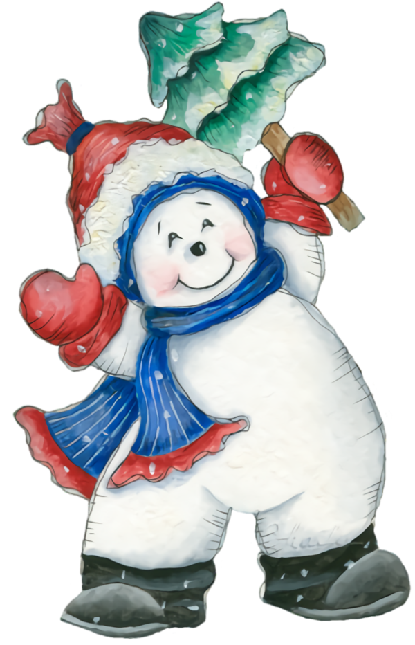 Transparent christmas Animal figure for snowman for Christmas