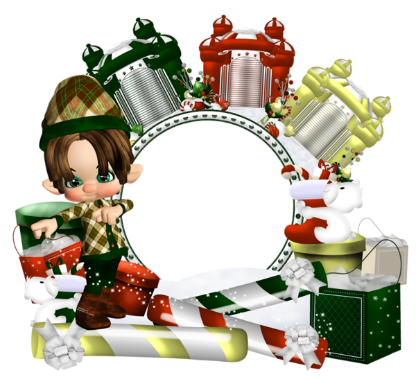 Transparent christmas Playset Toy for Christmas Border for Christmas