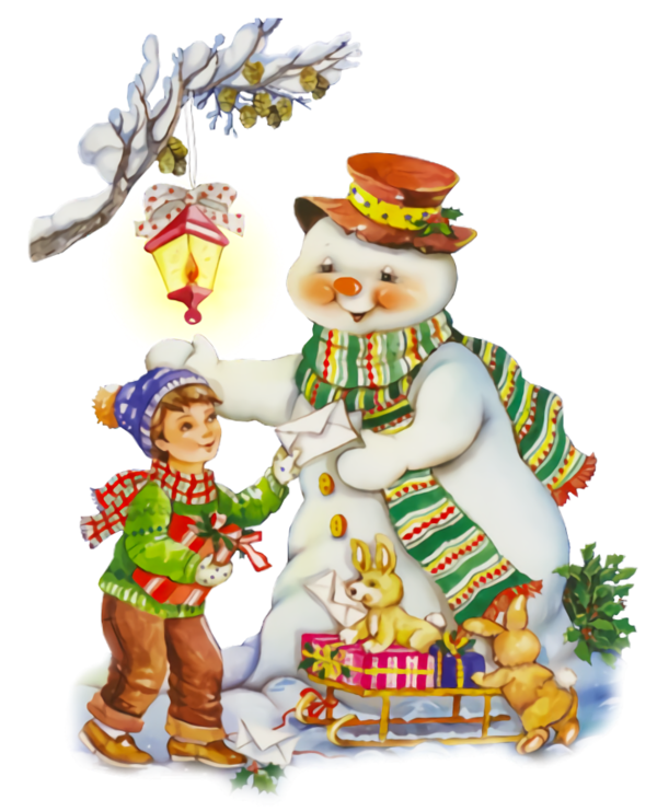 Transparent christmas Holiday ornament Greeting Christmas ornament for snowman for Christmas