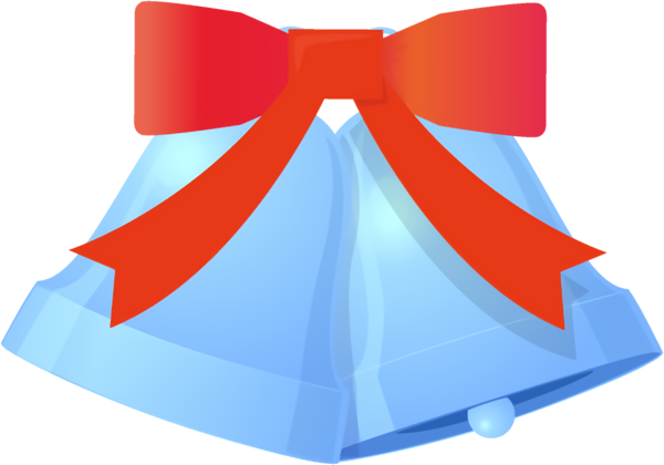 Transparent christmas Blue Aqua Ribbon for Jingle Bells for Christmas