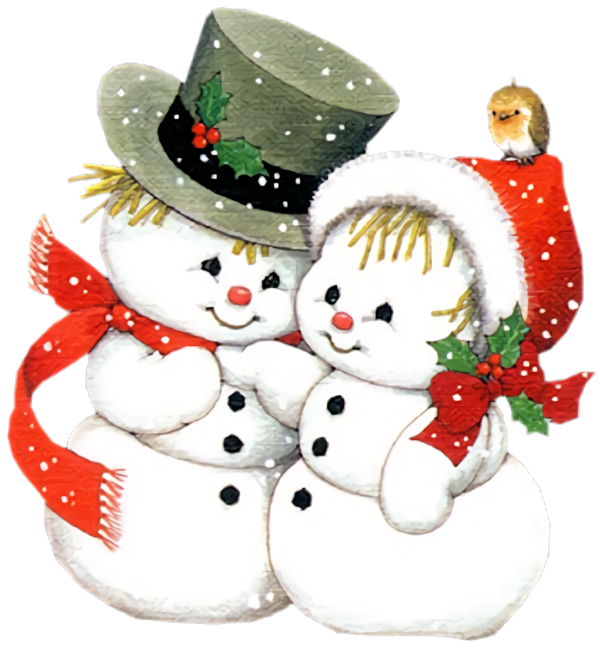 Transparent christmas Snowman Holiday ornament Christmas for snowman for Christmas
