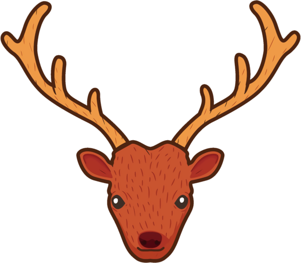 Transparent christmas Antler Horn Deer for Reindeer for Christmas