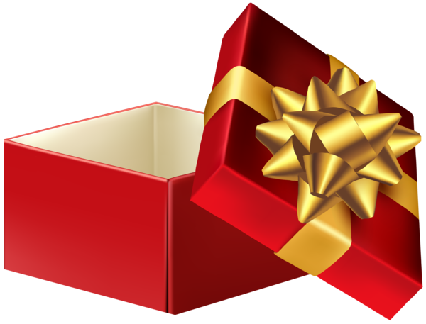 Transparent Gift Decorative Box Box Angle for Christmas