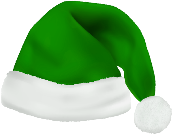 Transparent Santa Claus Elf Christmas Day Green Headgear for Christmas