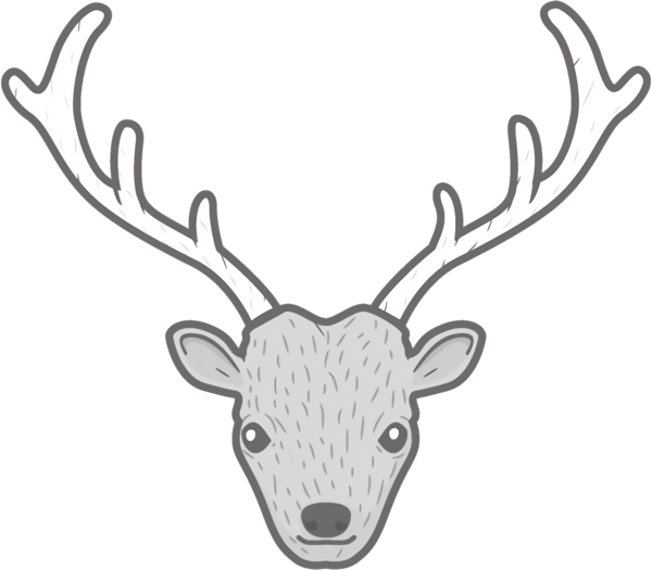 Transparent christmas Horn Antler Elk for Reindeer for Christmas