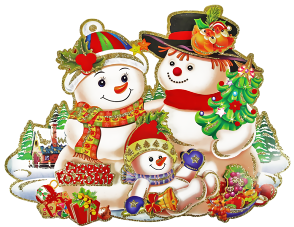 Transparent christmas Snowman Holiday ornament Christmas eve for snowman for Christmas