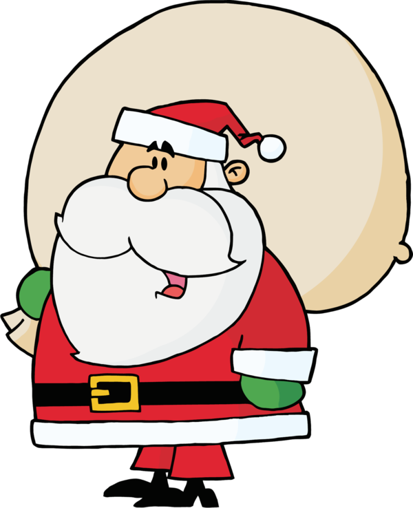Transparent Santa Claus Christmas Drawing Area Happiness for Christmas