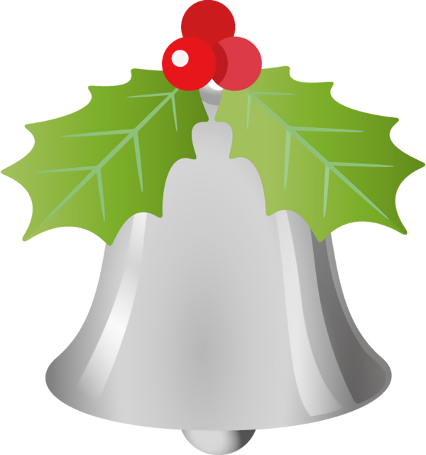 Transparent christmas Holly Leaf Tree for Jingle Bells for Christmas