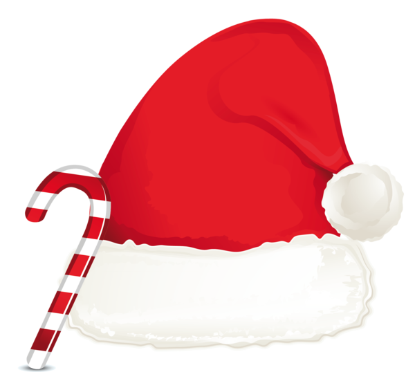 Transparent Santa Claus Christmas Santa Suit Hat for Christmas