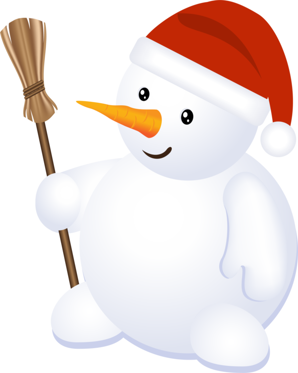 Transparent Snowman Christmas Snow Flightless Bird for Christmas