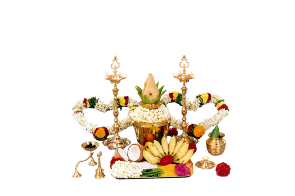 Transparent Temple Puja Lakshmi Food Christmas Ornament for Christmas