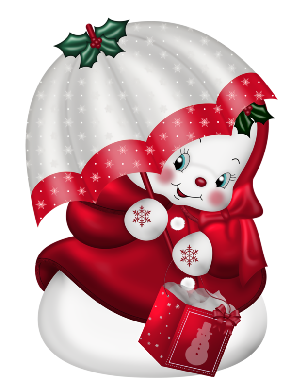 Transparent christmas Red Christmas Christmas ornament for Snowman for Christmas