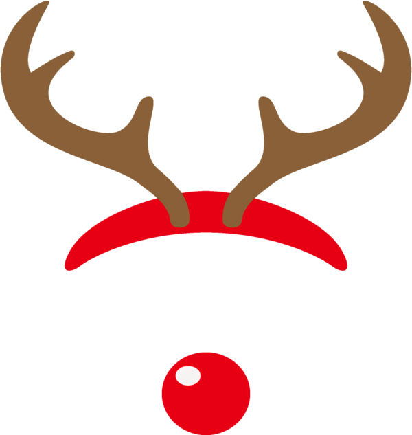 Transparent christmas Horn Antler for Reindeer for Christmas