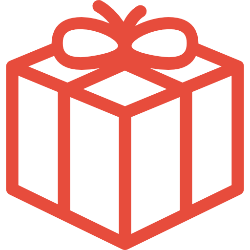 Transparent Gift Christmas Gift Share Icon Angle Symmetry for Christmas