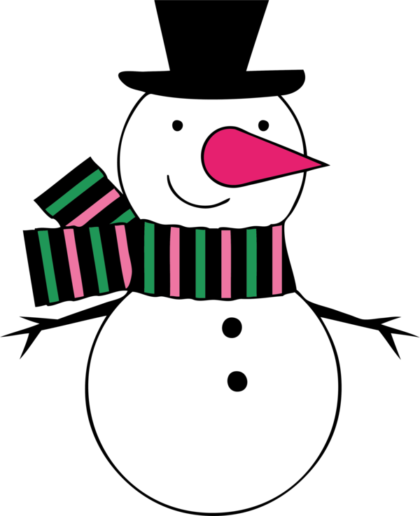 Transparent Snowman New Year Christmas Headgear for Christmas