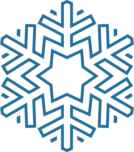 Transparent christmas Line Symmetry Labyrinth for Snowflake for Christmas