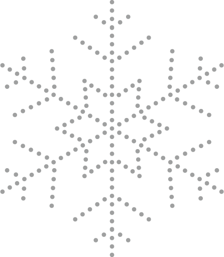 Transparent christmas Line Text Pattern for Snowflake for Christmas