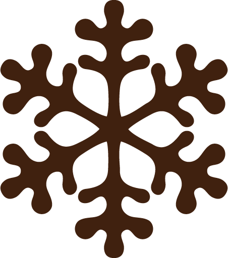 Transparent christmas Line Symmetry Pattern for Snowflake for Christmas
