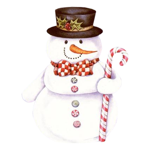 Transparent Paper Snowman Christmas Christmas Ornament for Christmas