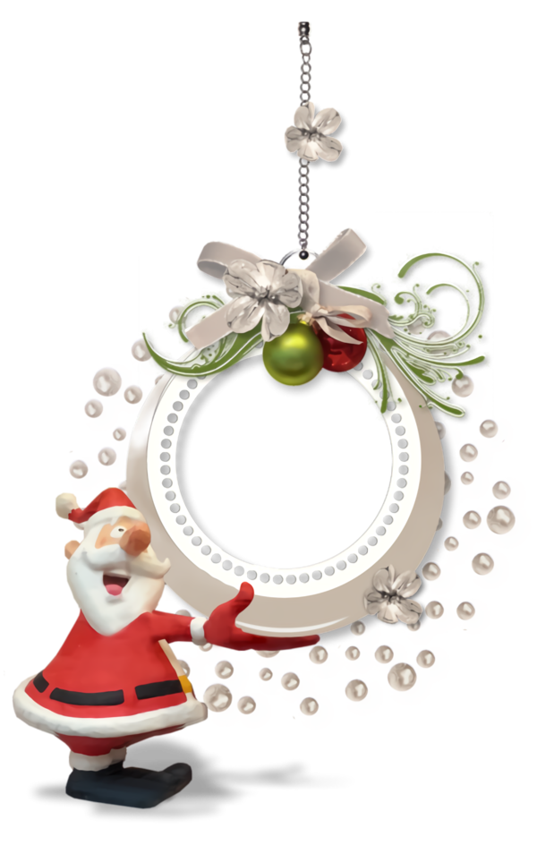 Transparent christmas Christmas ornament Ornament Jewellery for Santa for Christmas