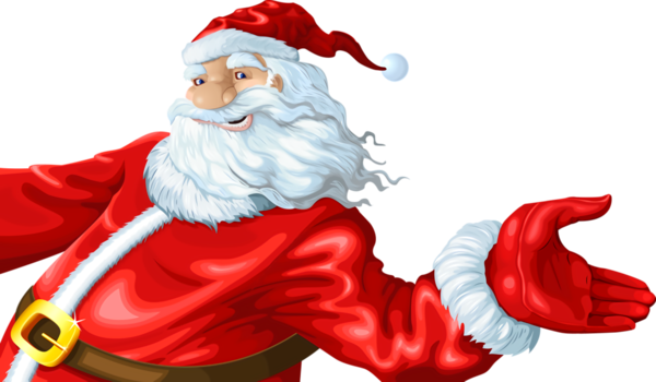 Transparent christmas Santa claus Cartoon for Santa for Christmas