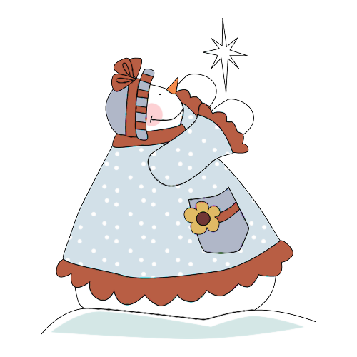 Transparent Christmas Santa Claus December 17 Snowman Christmas Ornament for Christmas