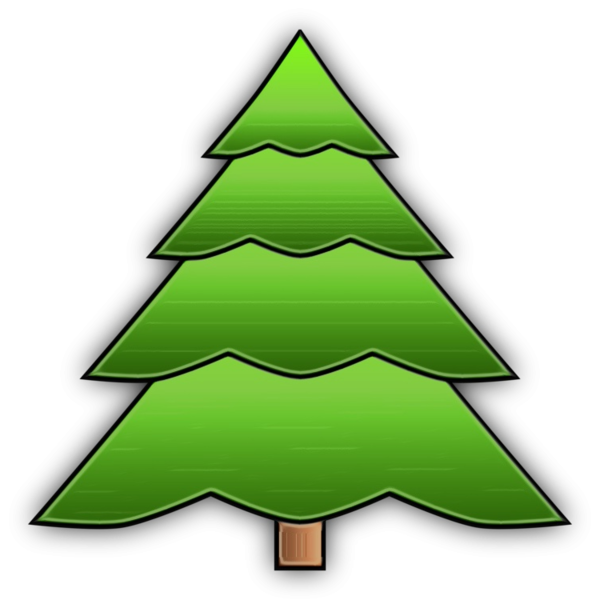 Transparent Christmas Tree Oregon Pine Colorado Spruce for Christmas