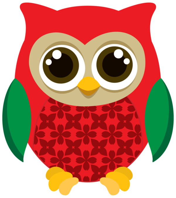 Transparent Christmas Day Owl Scrapbooking Beak for Christmas