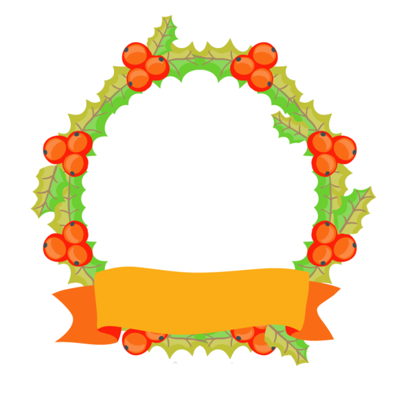 Transparent Wreath Advent Wreath Christmas Cuisine Area for Christmas