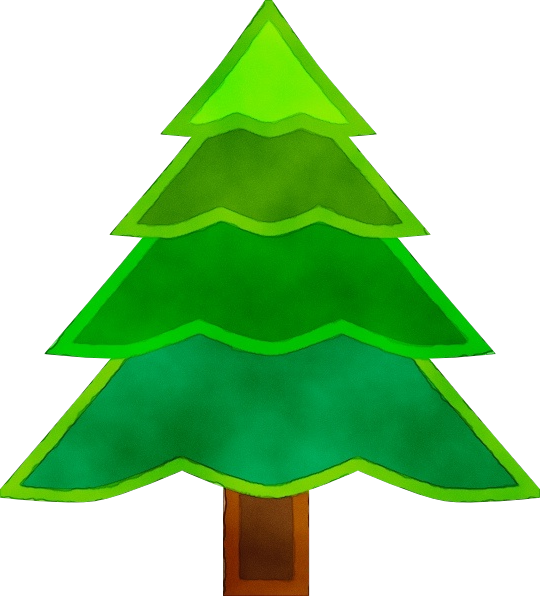 Transparent Fir Christmas Tree Christmas Tree Green for Christmas