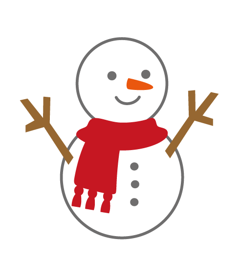 Transparent Snowman Suwamori Kindergarten Christmas Day Line for Christmas