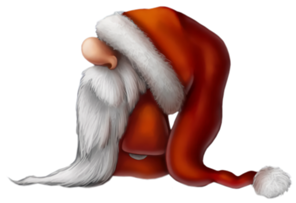 Transparent christmas Muscle Fur for Santa for Christmas