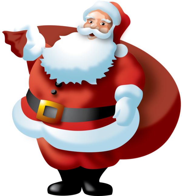 Transparent christmas Santa claus Cartoon for Santa for Christmas