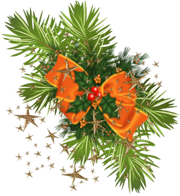 Transparent Floral Design Christmas Ornament Flower Christmas Decoration for Christmas