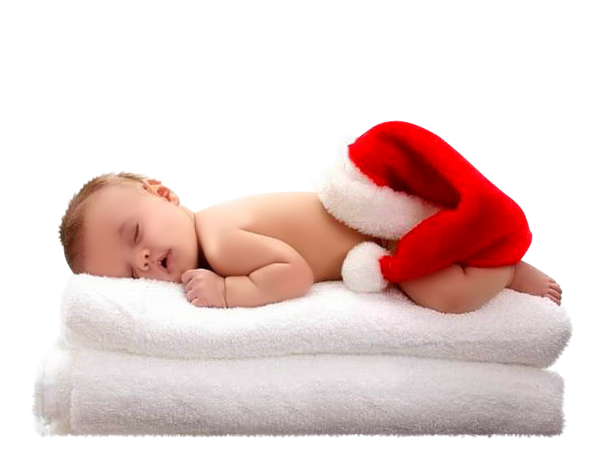 Transparent Santa Claus Infant Christmas Comfort for Christmas