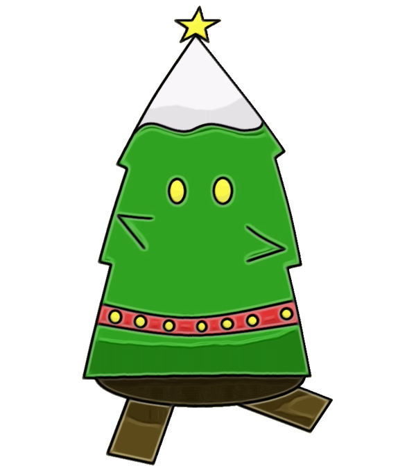 Transparent Green Christmas Tree Christmas Decoration for Christmas