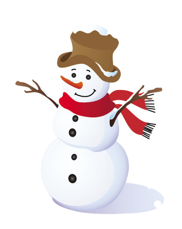 Transparent Winter Child Season Snowman Christmas Ornament for Christmas
