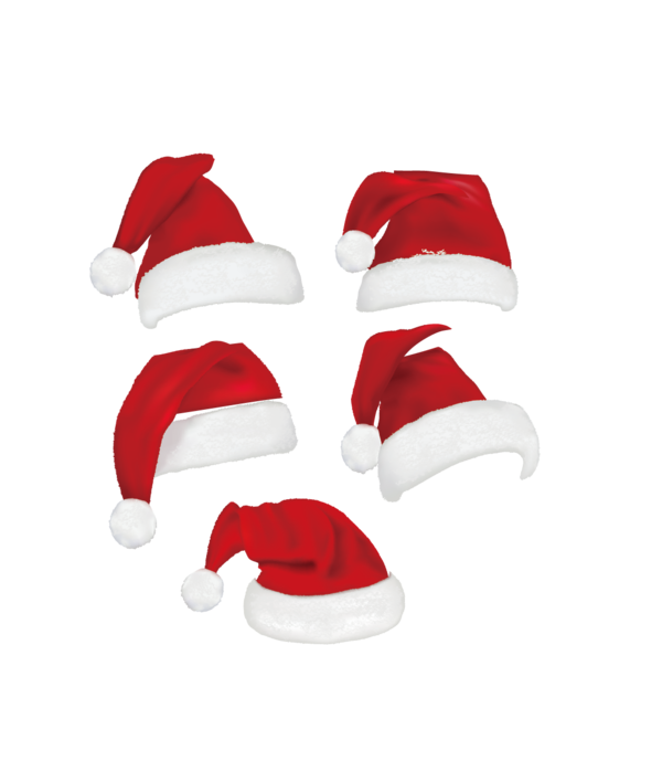 Transparent Mrs Claus Santa Claus Santa Suit Cap Christmas Ornament for Christmas