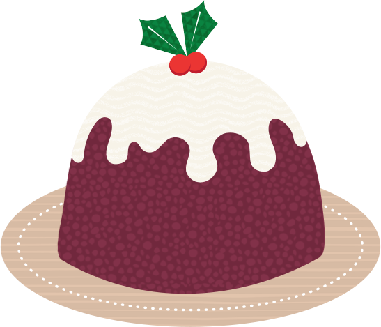 Transparent Christmas Pudding Fruit Pudding Torte Cuisine Food for Christmas