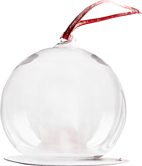 Transparent christmas Holiday ornament Ornament Glass for Christmas Bulbs for Christmas