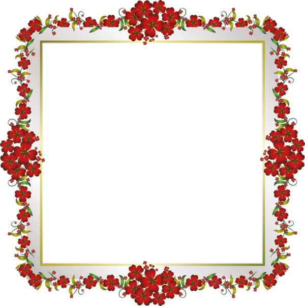 Transparent Ornament Picture Frames Christmas Ornament Flower Picture Frame for Christmas