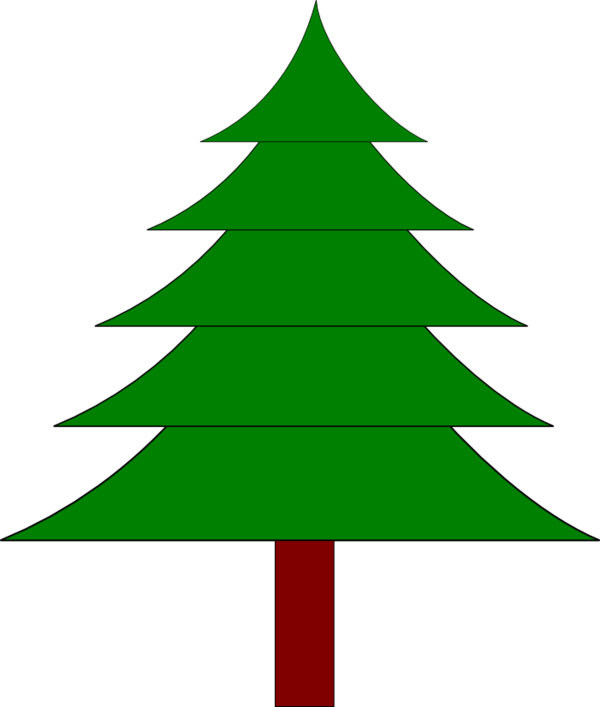 Transparent Drawing Christmas Tree Color Tree for Christmas
