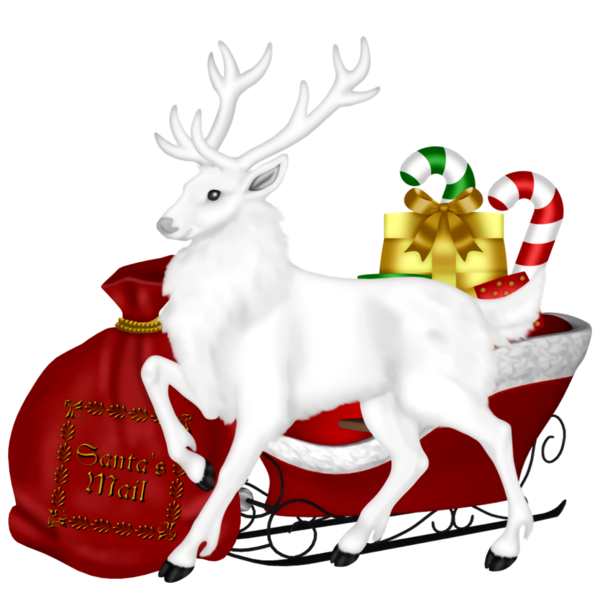Transparent christmas Reindeer Deer Christmas for Christmas Ornament for Christmas