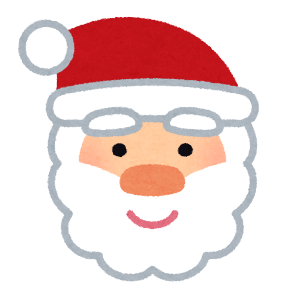Transparent Santa Claus Christmas Day Face Nose for Christmas