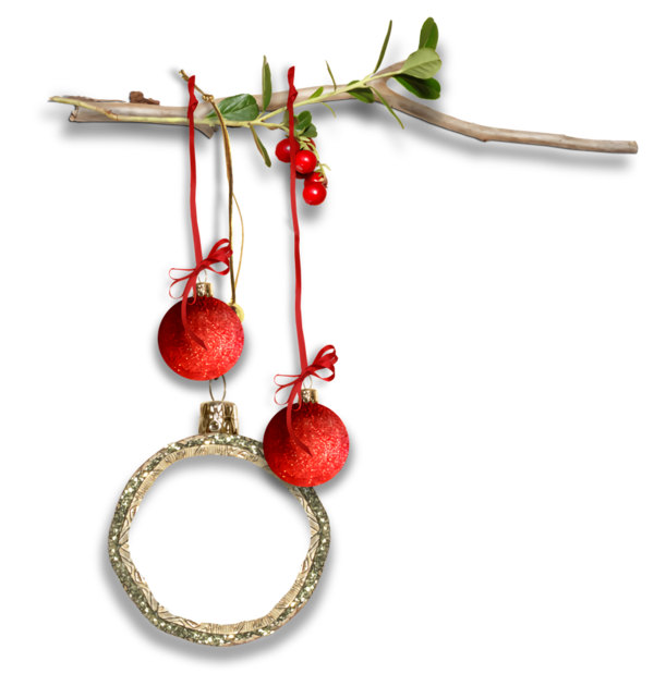Transparent christmas Twig Branch Plant for Christmas Ornament for Christmas