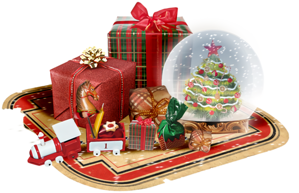 Transparent christmas Present Food Gingerbread for Christmas Ornament for Christmas